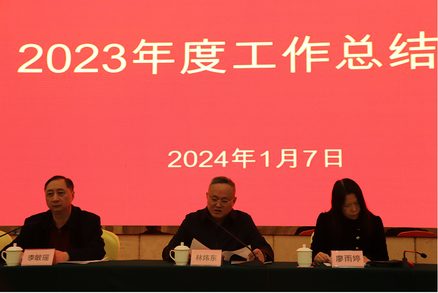 林炜东作报告.png