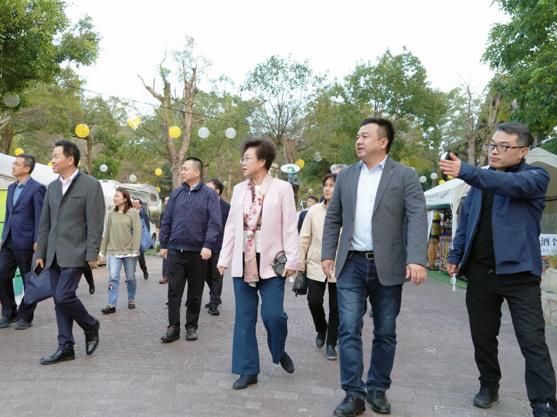 民盟深圳市委会主委吴以环带队赴东部华侨城调研.png