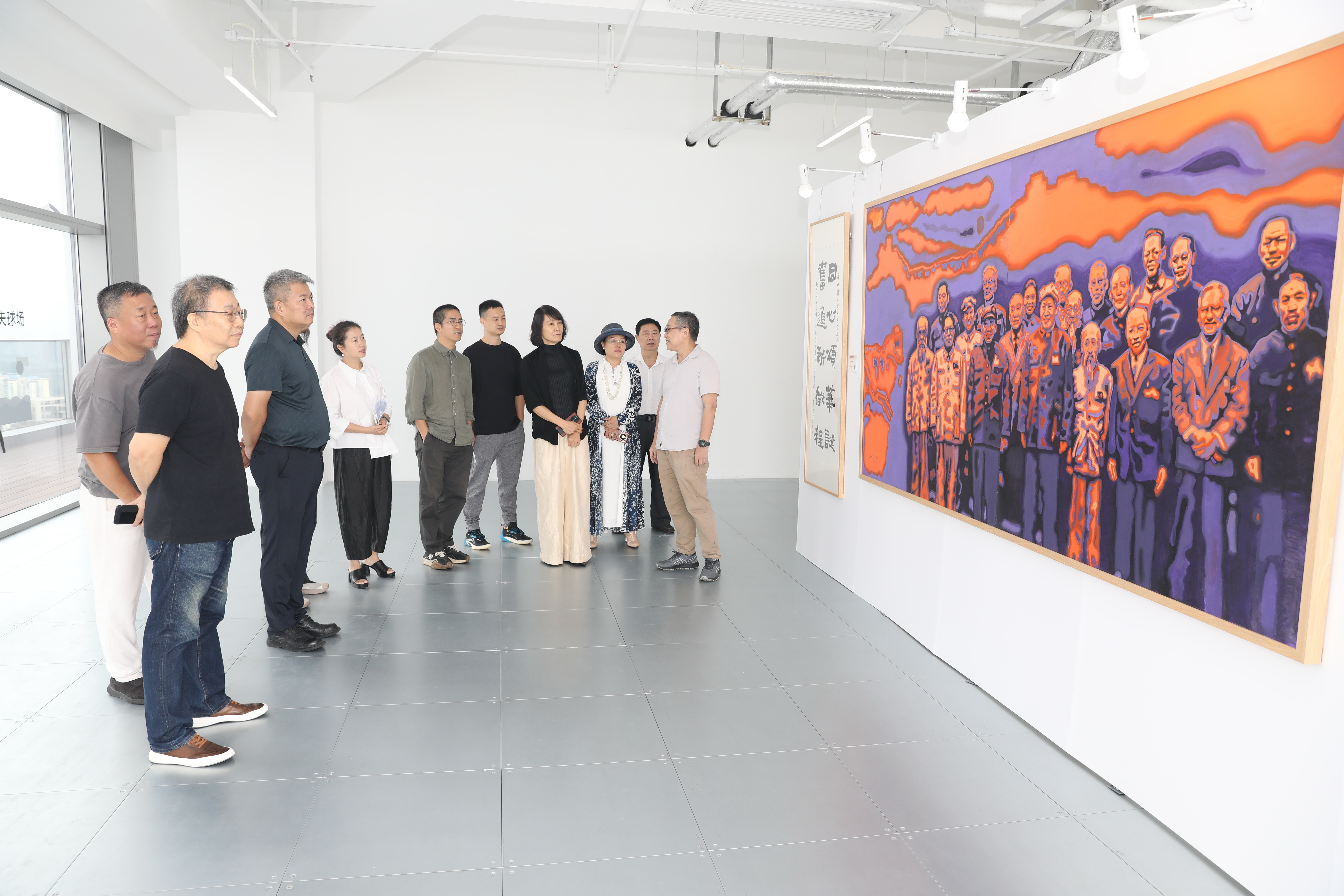 “同心颂华诞&middot;奋进新征程”——深圳市各民主党派、无党派人士主题书画展开幕2.jpg